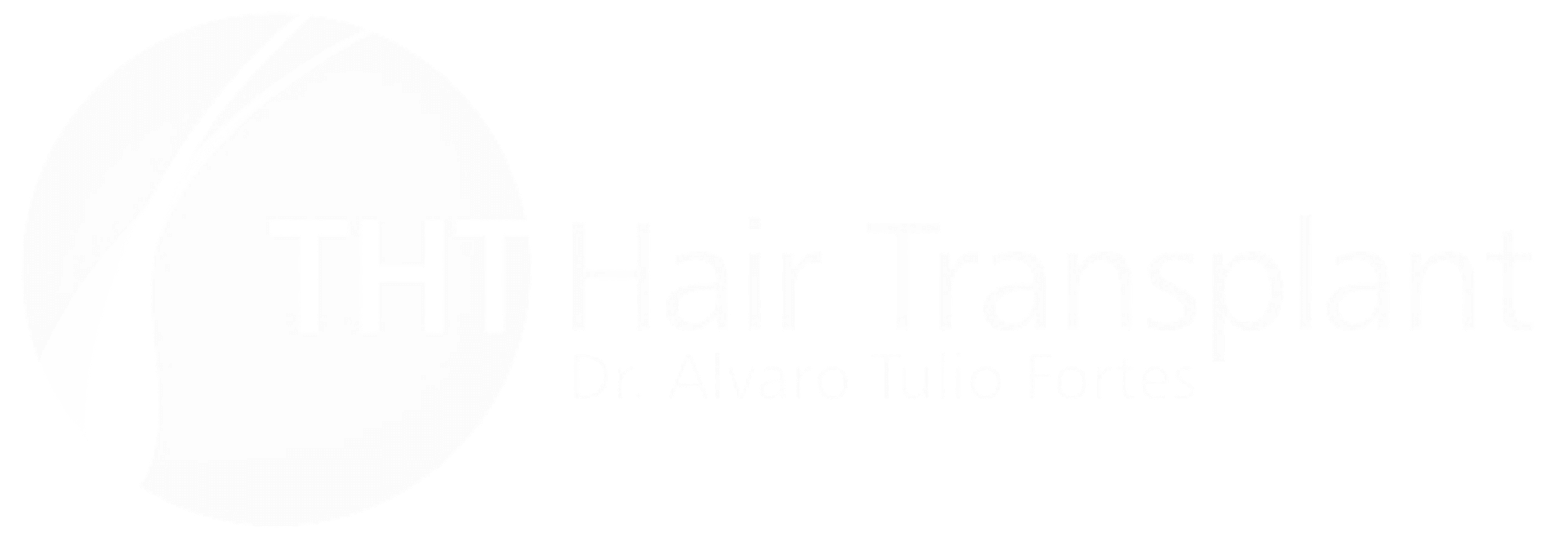 Logo THT HAIR TRANSPLANT Branca